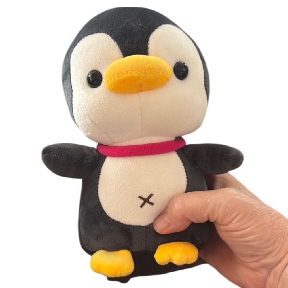 Rumi Life Penguin Plush Kids Small Black White Excellent Soft Kawaii Stuffed Toy